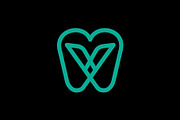 Letter V Dental Care Clinic Logo, a Branding & Logo Template by Buqancreative (Thumbnail 4 of 4)