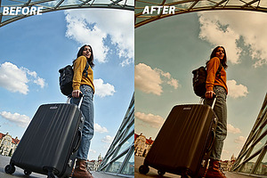 Warm Cinematic Color Photoshop, a Preset Add-On by 3d_model_tifotizi