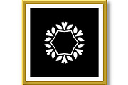 Flower ornament, logo, symbol, a Decorative Illustration by RODINA (Thumbnail 2 of 3)
