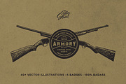 The Armory Pack, an Illustration by Palm Street Creative (Thumbnail 1 of 4)