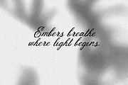 Ember Crown | Messy Textured Script, a Script Font by AnMark (Thumbnail 7 of 12)