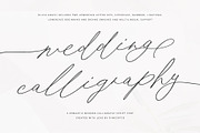 Wedding Calligraphy Font Duo Bundle, a Script Font by Pink Coffie (Thumbnail 8 of 51)