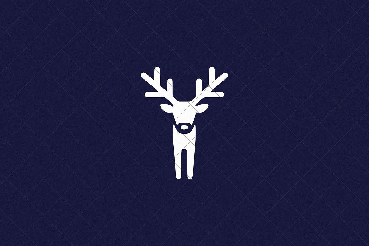 Minimalist Deer Icon, an Animal Illustration by Vectorium Studio (Photo 4 of 4)