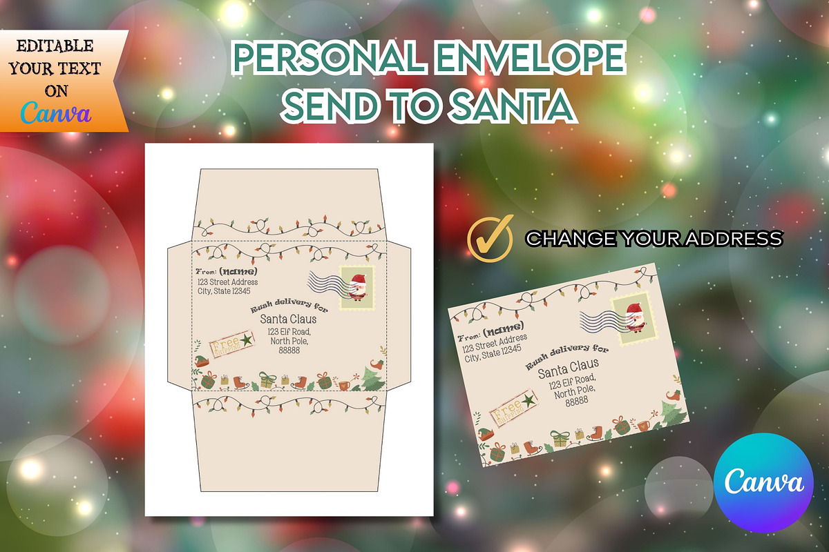 Santa Letter Bundle #13, a Print Template by Adalin Shop (Photo 5 of 14)