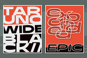 Taruno Wide Black, a Sans Serif Font by Locomotype (Thumbnail 10 of 12)