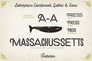 Letterpress Studio Fonts -20% SALE