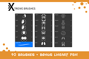 Procreate MEGA BUNDLE! (1K+ BRUSHES), a Brush Add-On by Extreme Brushes (Thumbnail 39 of 47)