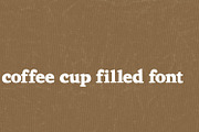 Coffee Cup Font Bundle, a Serif Font by Miss Kate (Thumbnail 4 of 7)