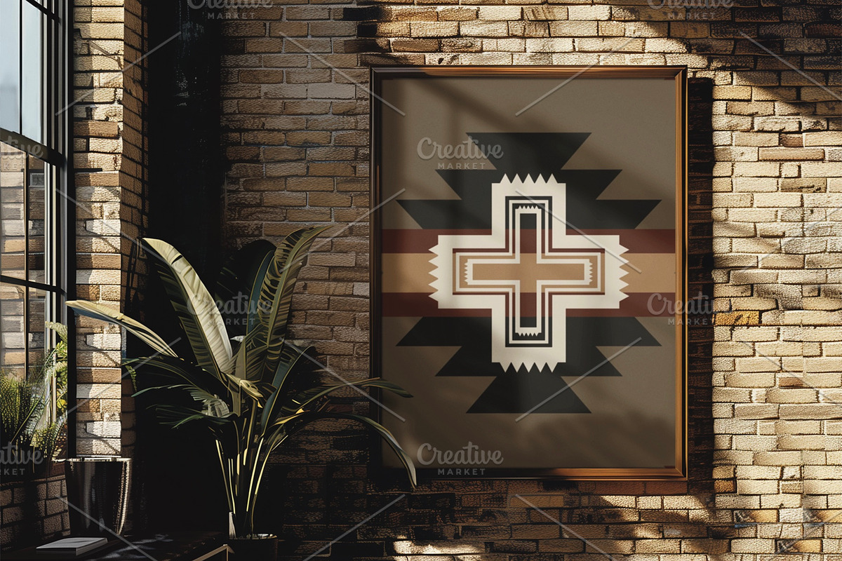 Rustic Western Aztec Tribal Pattern, a Pattern Graphic by PPEthnicDecorPattern (Photo 8 of 10)