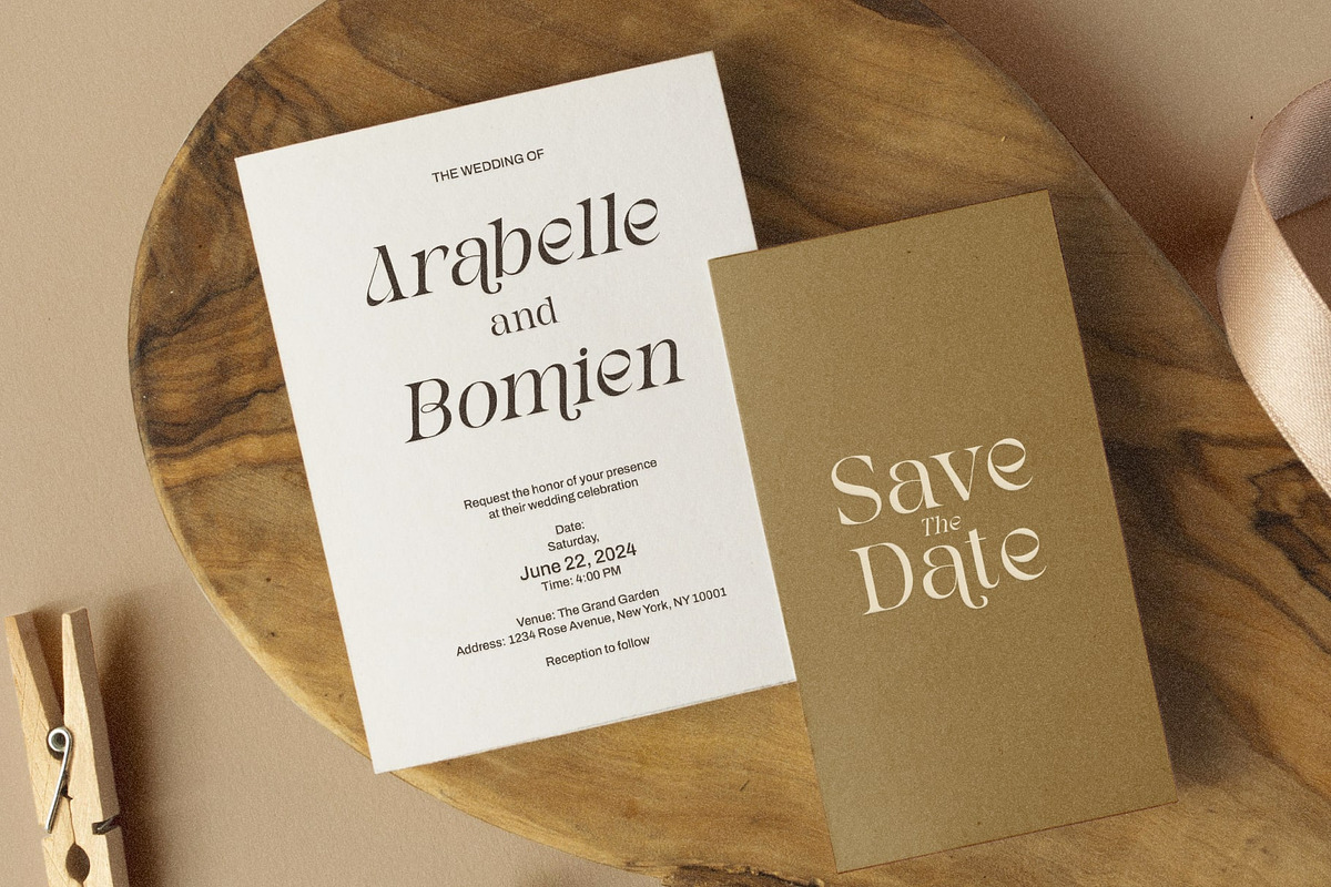 Rain Amoury - Elegant Font, a Serif Font by Salamahtype (Photo 2 of 7)