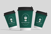Paper Coffee Cup Mockups | Caffeine, a Cups & Container Mockup by Compositing Studio (Thumbnail 18 of 20)