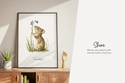 100 bluebell woods clip art, a Seasonal Illustration by Poppy Lane Studio (Thumbnail 5 of 10)