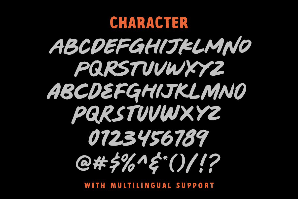 Cosmic Venus - Brush Typeface, a Font by IronbirdCreative (Photo 7 of 7)
