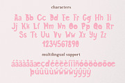 Little Peanut Handwritten Font, a Script Font by BarcelonaShop (Thumbnail 10 of 10)
