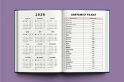 365 Days 2026 Agenda Canva Kdp, a Stationery Template by Mustafiz (Thumbnail 4 of 8)