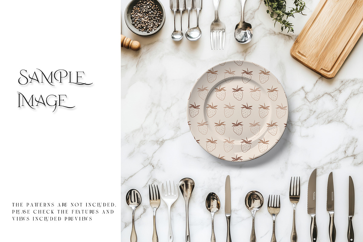 Plate Mockups PNG & PSD, a Product Mockup by mock-ups (Photo 15 of 16)
