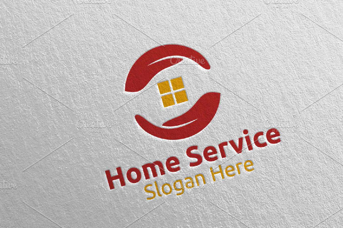 Hand Fix Home Services Logo 12, a Branding & Logo Template by denayunebgt