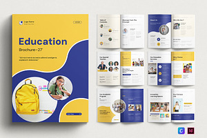 Education Brochure Template, a Brochure Template by E-Type