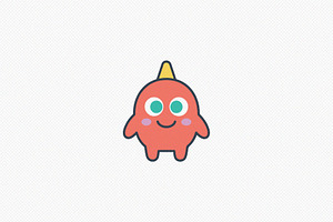 Cute Cartoon Monster, a Seasonal Illustration by Vectorium Studio