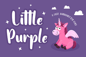 Little Purple Font