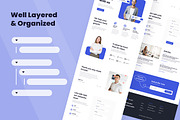 Finance Company Web Design, a Wireframe Template by INSPR STD (Thumbnail 4 of 6)
