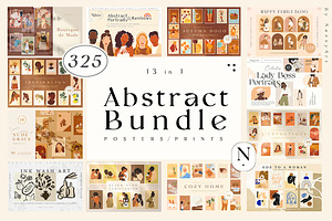 Abstract Bundle Posters Prints 325