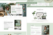 Sage Systeme.io Funnel Template, a Landing Page Template by Hayley's Digital Hub (Thumbnail 8 of 9)