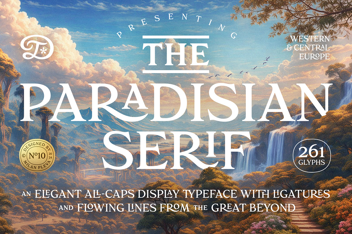 Paradisian Serif, a Serif Font by Dopestype (Photo 1 of 13)