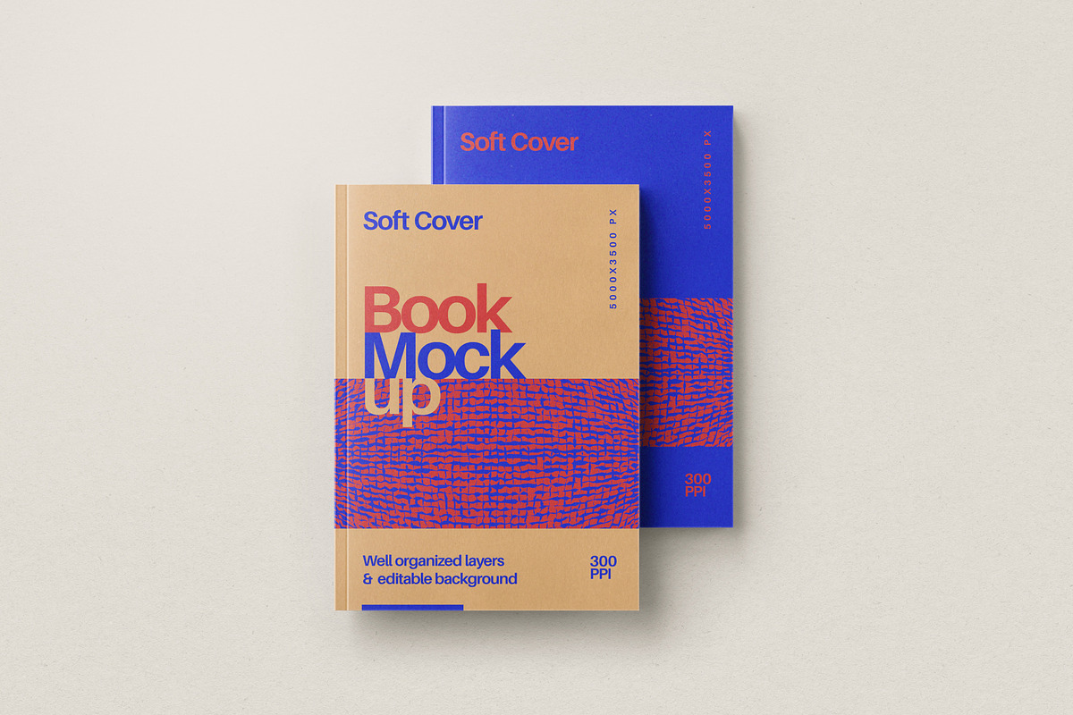 Book Cover Mockup Set, a Books & Magazine Mockup by mockupatelier (Photo 6 of 9)