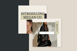 Megan Co. Social Media Kit