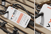 Clothing Tag with Rope Mockup, an Advertising Mockup by SD Mockup (Thumbnail 2 of 4)