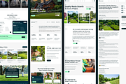GreenSpire — Landscaping Figma, an UI Kit Template by Pentaclay (Thumbnail 2 of 4)