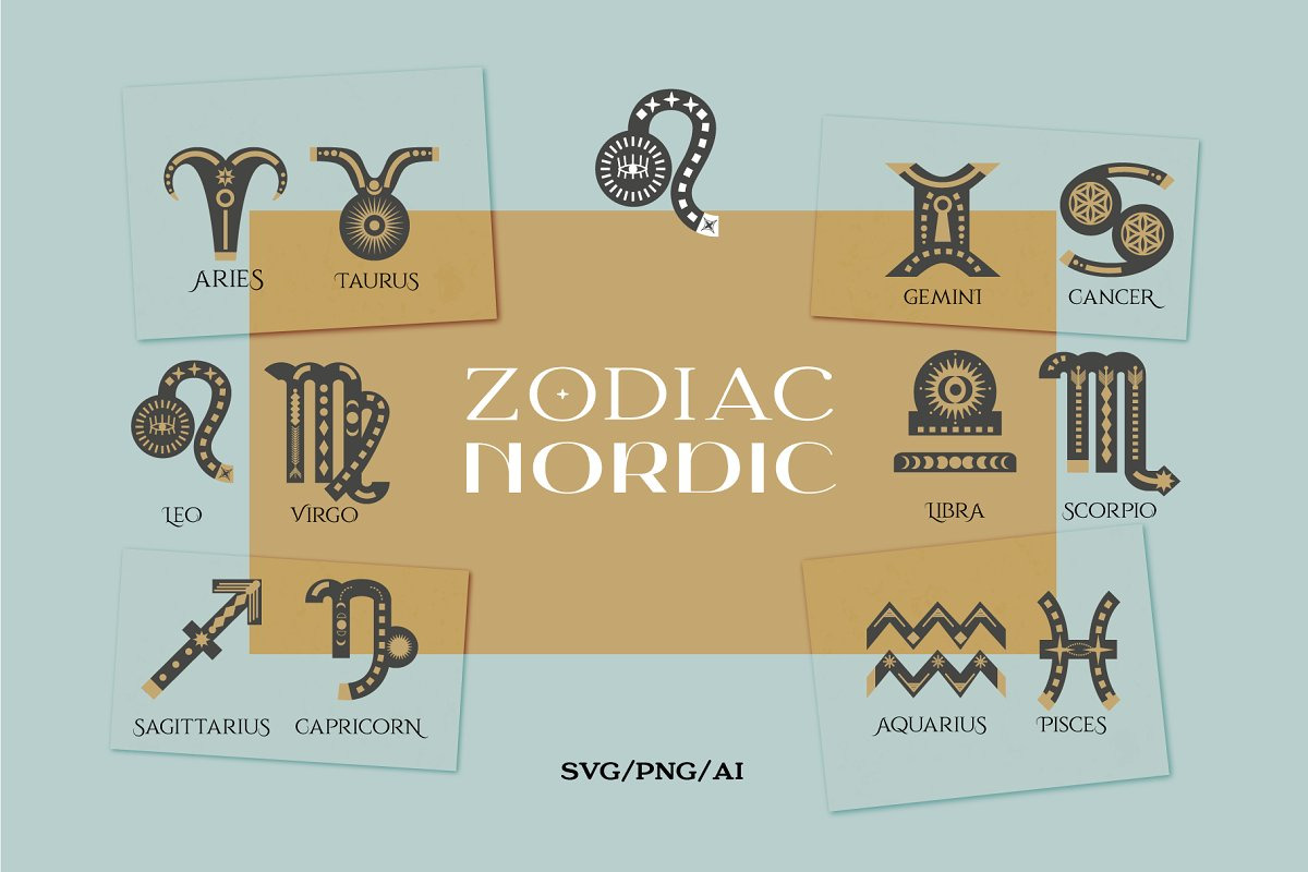 SALE! Whole Shop. Sacred Bundle 90%, an Animal Illustration by Aleksandra Slowik (Photo 5 of 14)