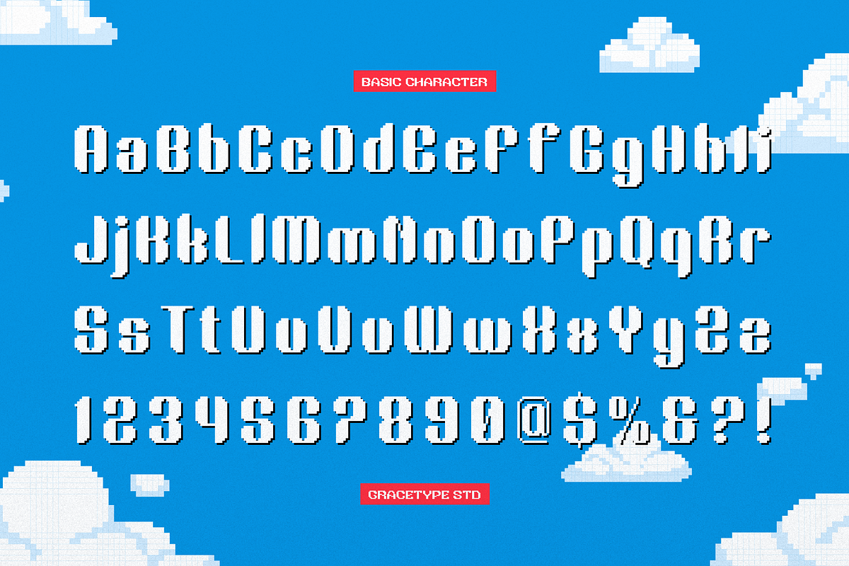 Eight Byte | Pixel Font, a Sans Serif Font by gracetype_studio (Photo 10 of 12)