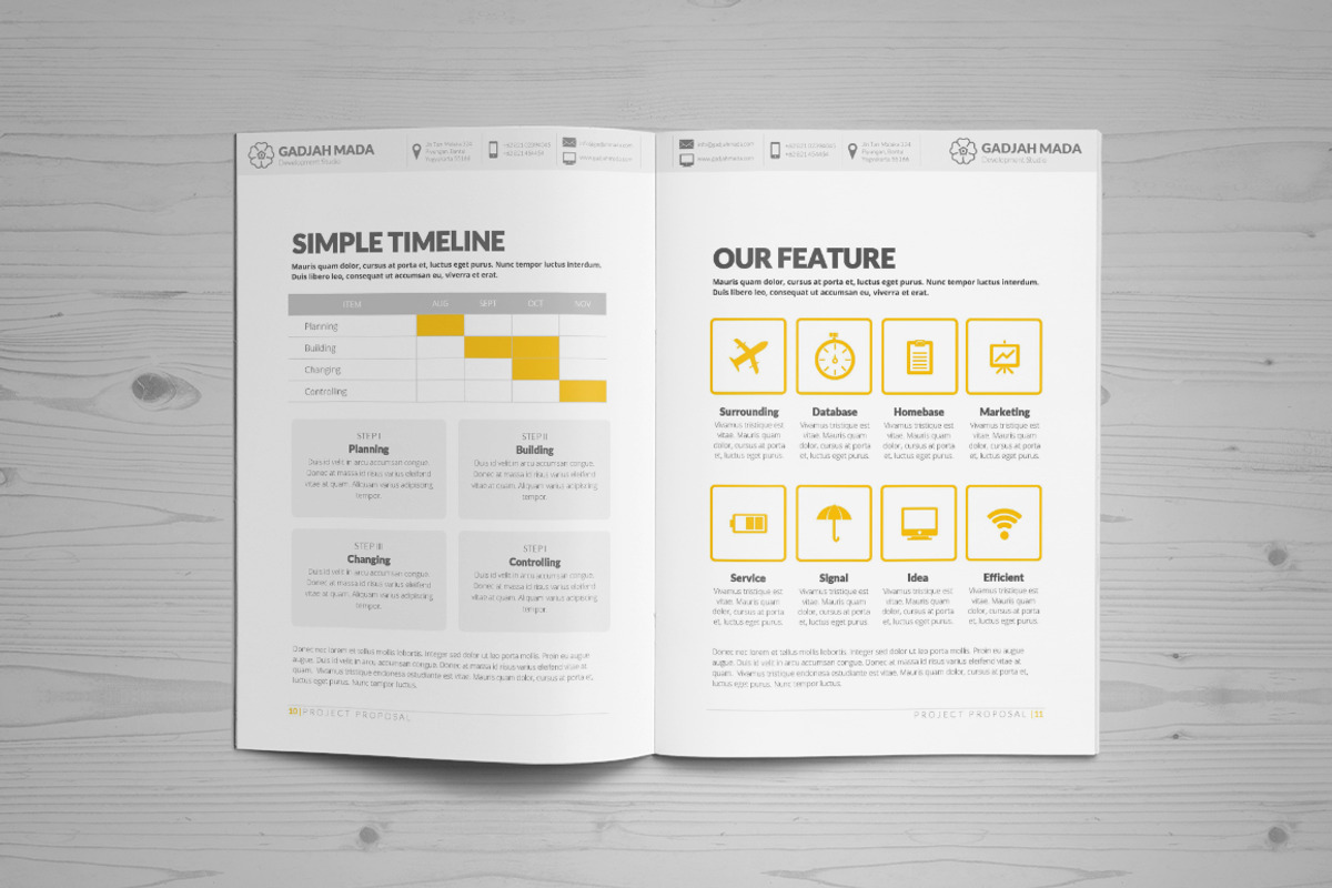 Proposal Template, a Stationery Template by binangkit (Photo 17 of 19)