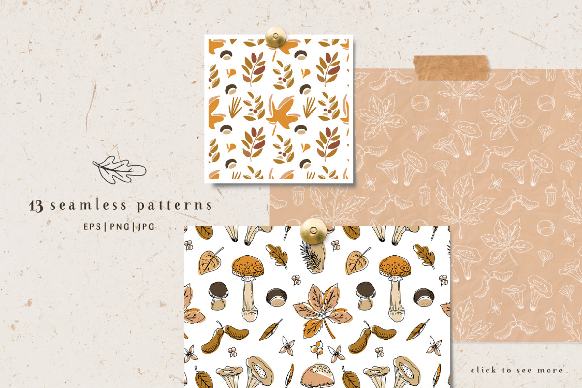 Autumn abstract collection, an Object Graphic by DariSmartArt (Photo 14 of 16)