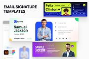 Modern Email Signature Template, a Social Media Template by Digifrnd (Thumbnail 1 of 5)