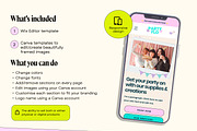 Balloon business website template, a Wix Template by Template Twist Shop (Thumbnail 4 of 10)