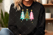 Merry Christmas Leopard Trees PNG, an Illustration by Craft Nest (Thumbnail 3 of 6)