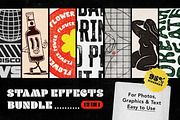12-in-1 Stamp Effects Bundle, a Graphic by pixelbuddha.net (Thumbnail 1 of 14)