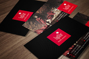 Fashion Model Agency Card CM054, a Business Card Template by annozio (Thumbnail 1 of 4)
