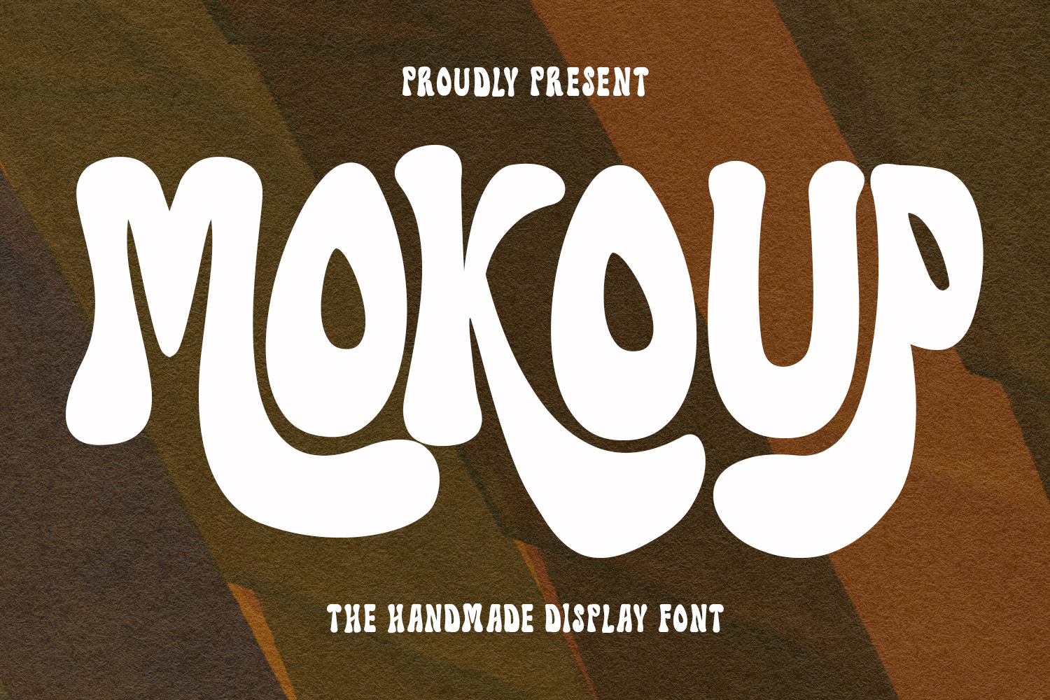 Mokoup Handmade Display Font, a Handwritten Font by Maulana Creative