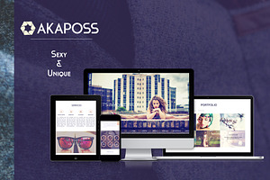 Akaposs | Responsive template