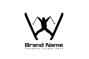 Modern Ski Logo - Vector & Mock-Up, a Branding & Logo Template by Multiple (Thumbnail 2 of 5)