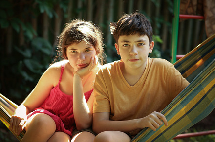 Teenager siblings boy and girl stock photo containing siblings and teen