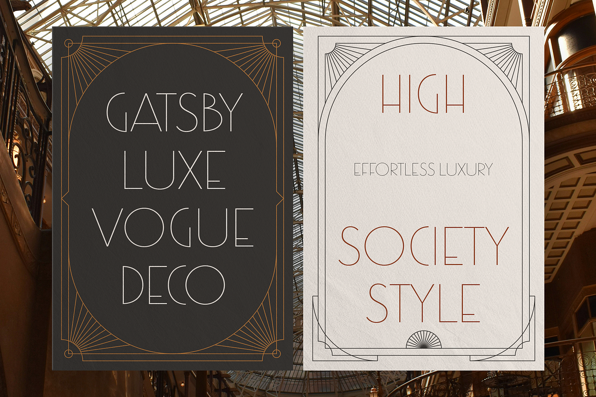 Delvion - Art Deco Typeface, a Sans Serif Font by Indotype Foundry (Photo 8 of 10)