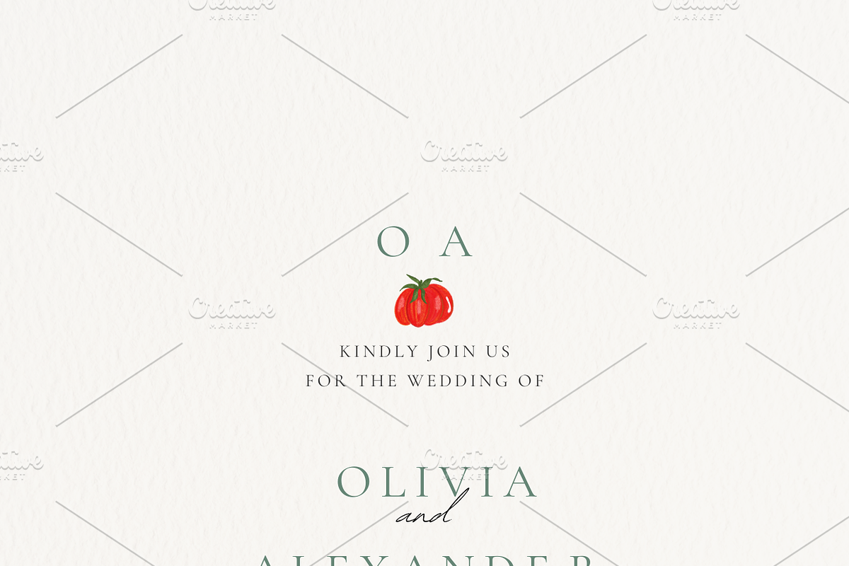 Oil Pastel Whimsical Tomatoes Set, a Food Illustration by Oleksandra Illustrates (Photo 16 of 16)