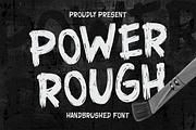 Power Rough Texture Brush Font, a Font by PutraCetol Studio (Thumbnail 1 of 5)