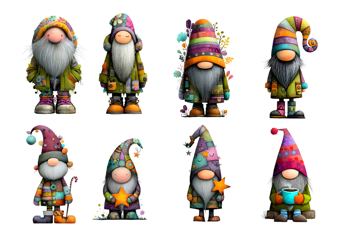 Whasicimal Gnome clipart, an Illustration by Designworld (Photo 3 of 5)
