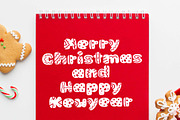 Xmas Enjoy font, a Handwritten Font by KengGraphic (Thumbnail 7 of 10)